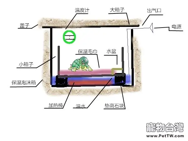 寵物龜加溫過冬的幾種方法介紹